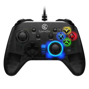 Game Controller with Vibration and Turbo Function