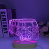 3D School Bus LED Lamp