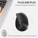 Wireless Ergonomic Vertical Gaming Mouse