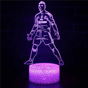 Football Player 3D LED Night Light